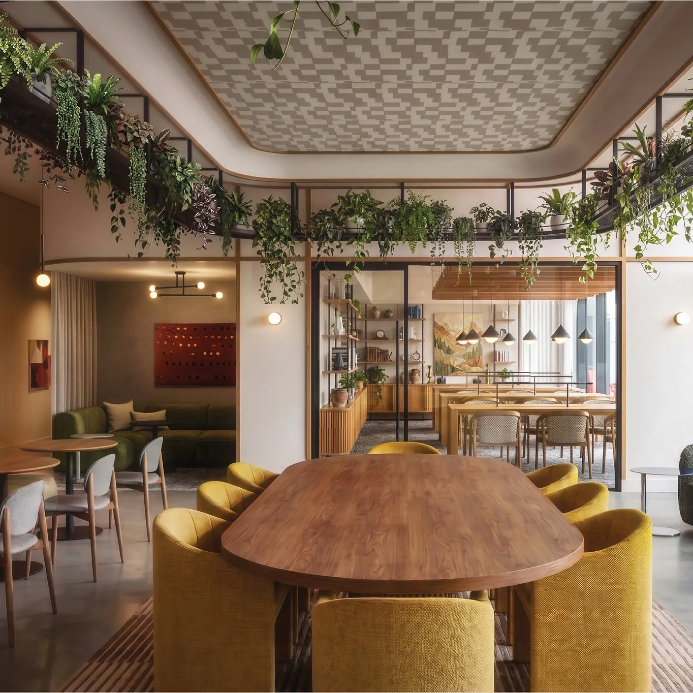 Main lobby with dinning table